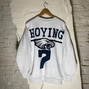 Vintage 90s Eagles Bobby Hoying Rare Crewneck Men's Large